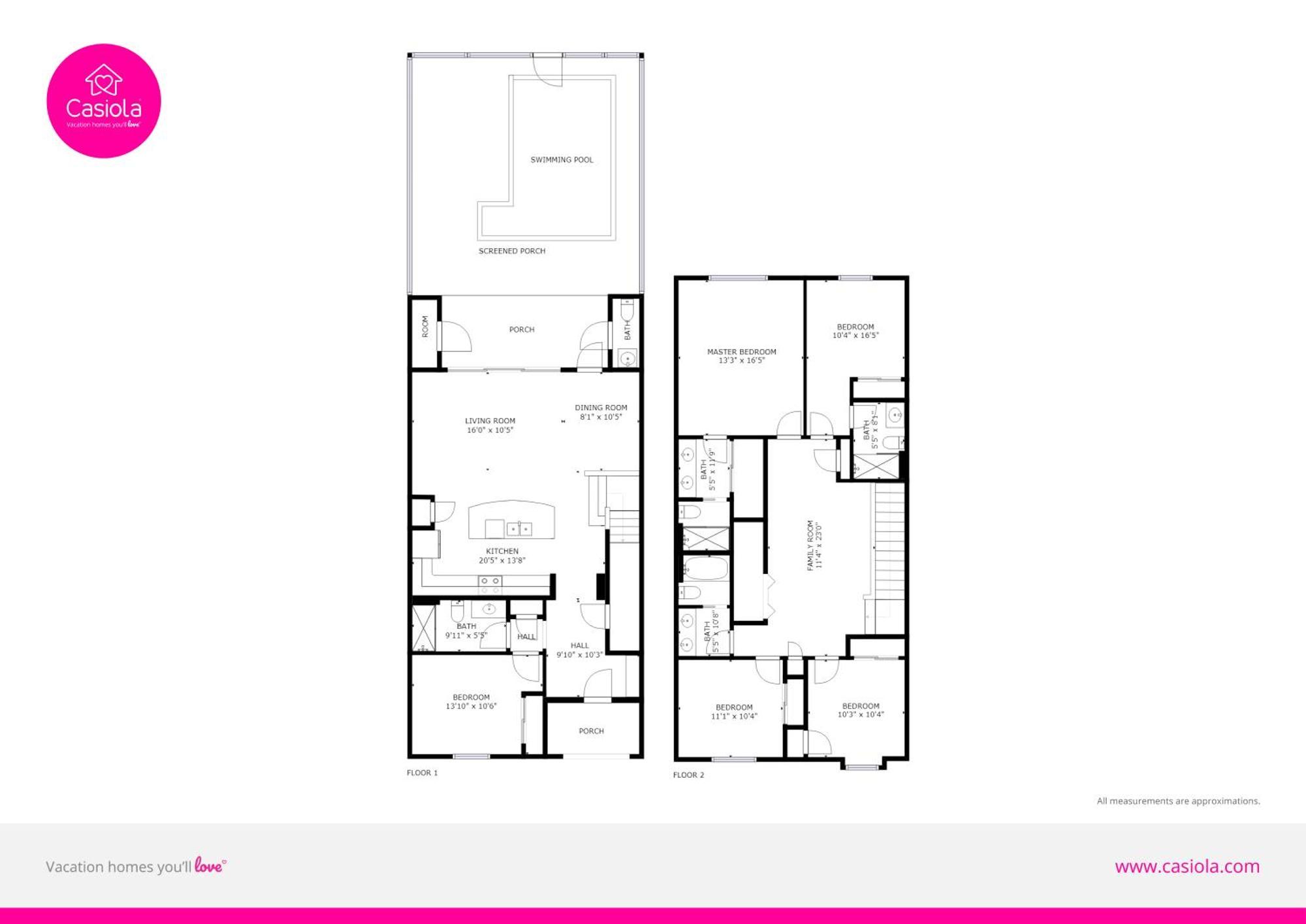 Beautiful Townhome Wprivate Pool 7 Mi To Disney Kissimmee Exterior foto
